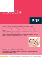 DISTOCIA