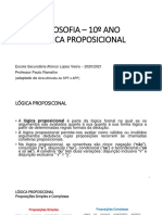 Filosofia - 10 - Lógica Proposicional