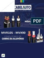 Catalogo Tecnico Cabelauto Cabos MT MVR105 e MVX90