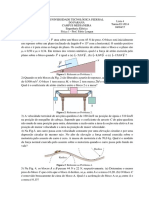 Lista 4 - Física 1 - Engenharia Elétrica