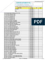 Power BAJAJ RE 4S BSIV 2019 List