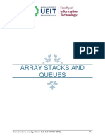 Array Stacks and Queue