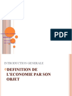 Introduction Generale Et Chapitre Sur Les Courants Economiques