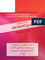 477 - Programme de Cours Programmation