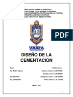 Diseño de Cementacion, Grupo N°3-1-1