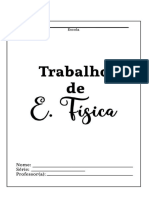 Trabalho Ed. Física Vôlei