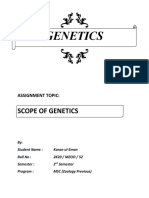 Genetics 2nd Semester Kanzul Eman