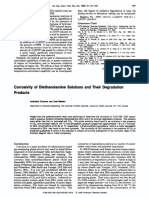 Corrosivity of Diethanolamine Solutions and Their Degradation Products