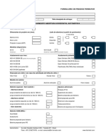 Formulário de Pedidos - PORTA DE PAVIMENTO