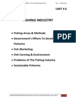 Fishing Industry o Levels Past Papers