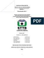 Kelompok 6 Laporan Praktikum Modul 7 Biomekanika (RWL) Tirm21a..