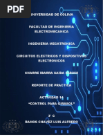 Actividad 14 Circuitos, Control para Girasol