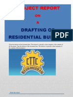 Project Report: Drafting of Residential Buildind