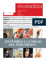 ¿Es Posible La Unidad Del Peronismo?: Escriben Burdman, de Luca, Malamud, Serrafero, Tonelli