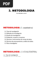 Metodologia Tipos