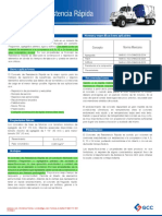 FTCRR0817 Concreto Resistencia Rápida