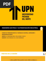 Sesión 13 - Programación y Aplicaciones Con PLC - S