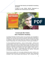 Resumo Do Livro Comunicação Não Violenta Técnicas para Aprimorar Relacionamentos Pessoais e Profissionais