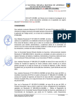 Resol. Decanal #111-2023 Fijacion de Hora y Fecha de Sustenacion de Tesis Janiet Roxana Naivares Ocampo - EAPIA-2023