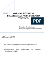 NORMAS TÉCNICAS DA ABNT - Desenho Técnico