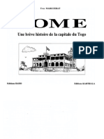 Une Brève Histoire de La Capitale Du Togo: Yves Marguerat