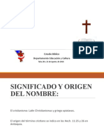 El Cristianismo - Filosofía Patrística