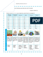 Inventario de Autoevaluación de Aptitudes