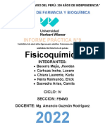 Informe Fisicoquímica 9