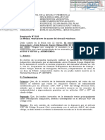 Resolucion de Adminision Exp. 00519-2020