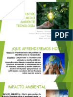 Mayo 18 Relación Entre Consumo y Medio Ambiente Tecnología