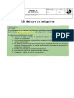 Bitácora de Indagación Individual 2022 - IV Bim - Daza