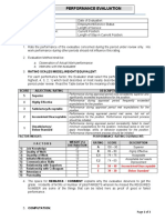 Performance Eval For OFFICE