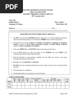 English I Trial XII2021