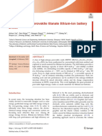 4 - A High Entropy Perovskite Titanate Lithium Ion Battery Anode