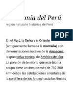 Amazonía Del Perú - Wikipedia, La Enciclopedia Libre