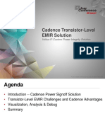 C2 Cadence Transistor Level EMIR Solution