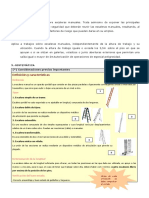 3-Utilización de Escaleras Manuales