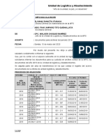 Informe de Devolucion de Documento