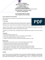 SLM LESSON Types of Qualitative Research Design