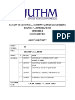 6E - Group Assignment Fluid Mechanics II