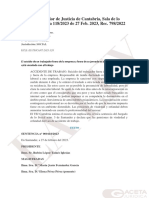 Sentencia: El Suicidio de Trabajador Fuera de La Empres Es Un Accidente Laboral Si Está Vinculado Con El Trabajo