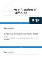 Droit Des Entreprises en Difficulté 1