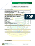 Informe de Valoración Socio Familiar para La Verificación de Derechos (Inicial)