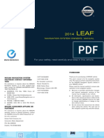 2014 LEAF Navigation Manual