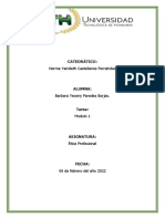 Tarea Modulo 1 Etica Profesional PDF