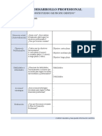 Formato Plan Desarrollo Profesional