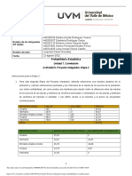 Actividad 8 Proyecto Integrador Estapa 2 Probabilidad y Estadistica