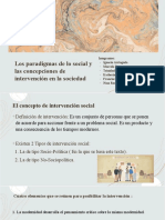 EXPO TEXTO - Paradigmas de Lo Social y Las Concepciones de Intervención