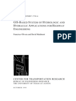 GIS-Based System of Hydrologic and Hydralic Applications For Highway Engineering