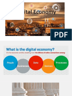 Digital Economy: Submitted By: Name: Justin Joy Kakashary Reg - No: 21MCMR105